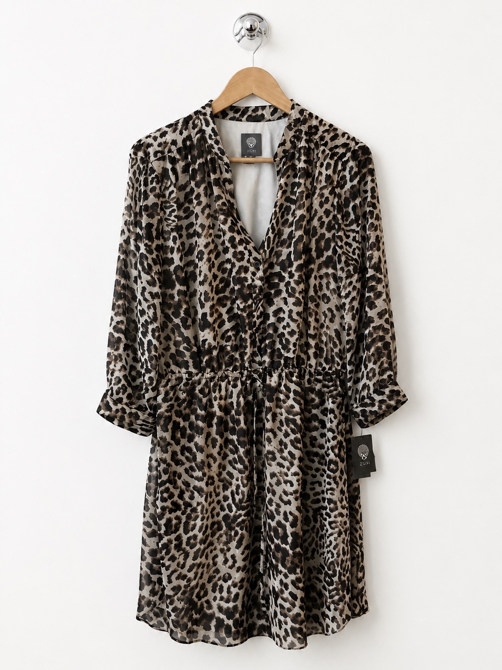 VINCE CAMUTO Leopard Print Dress
